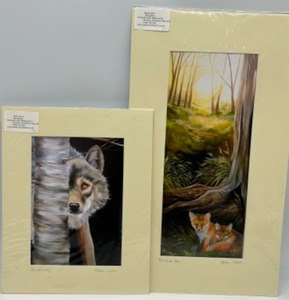 lot 150 image: HELEN CLARK Animal Prints for the Heritage Collection - Qty 2