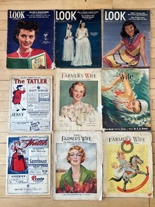 lot 124 image: Vintage FARMERS WIFE, THE TATLER, THE SKETCH and More - 1940s