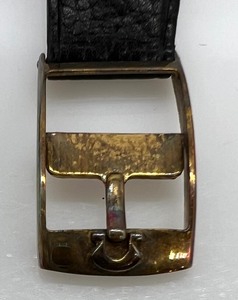 lot 233 image: OMEGA Leather Wrist Band with Buckle