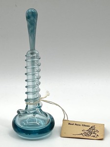 lot 321 image: RED FERN Art Glass Perfume Bottle with Stopper