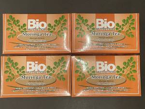 lot 62 image: AS 4 - Bio Nutrition Moringa Tea - 30 Tea Bags (4 Boxes)