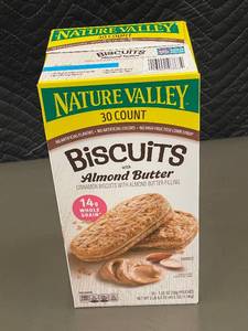 lot 127 image: FL 4 - Nature Valley Biscuits with Almond Butter 30 Count