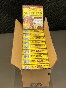 lot 233 image: CO 2 - Box of 10 Old El Paso Sheet Pan Dinner Starters - Tangy Fajita