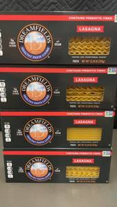 lot 351 image: Set of 4 Dreamfields Vegan Lasagna Pasta - Best By 09252024