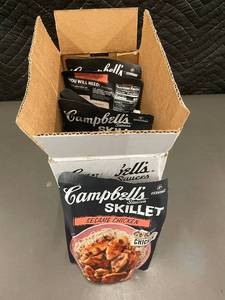 lot 368 image: 2 Bck - Campbells Skillet Sesame Chicken - Set of 6 Pouches