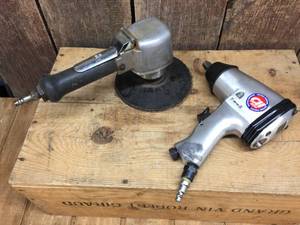 lot 125 image: Campbell Hausfeld - Chicago Pneumatic Impact & Sander