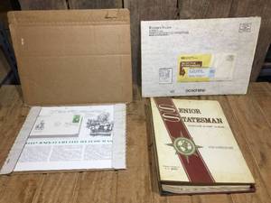 lot 174 image: Vintage Postage Stamp Album - Readers Digest 1st Day