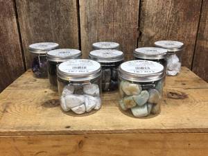 lot 196 image: 8 Jars Creations Mineral SpecimensPolished