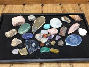 lot 199 image: Small Group Polished - Slabbed Mineral Specimens