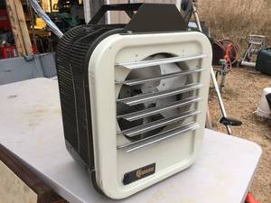 lot 205 image: Q Mark MUH208 20,000 Watt Electric Shop Heater