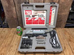 lot 218 image: Porter Cable 444 Profile Sander Set - Nice