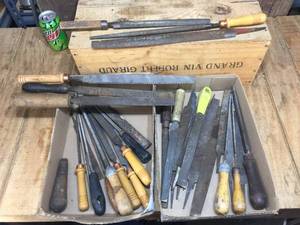 lot 245 image: Larger Group Hand Files - Simonds - Nicholson - others