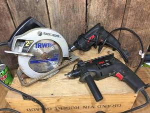lot 252 image: Circular Saw - Hammer Drill - Drill