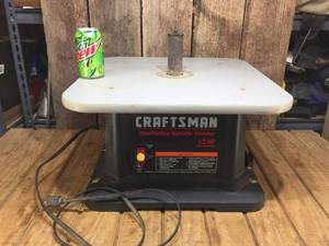 lot 255 image: Craftsman Oscillating Spindle Sander 12 Hp