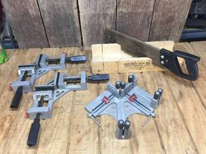 lot 261 image: Wolfcraft - Durall Eagle Right Angle ClampsMiters