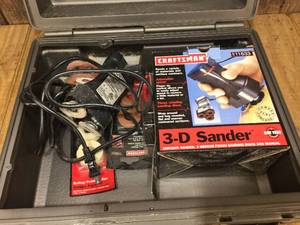 lot 262 image: Craftsman 3D Sander