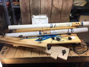 lot 274 image: Rockler 17 Pc T-Track Kit Plus
