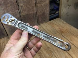 lot 286 image: Vintage Snap On No. 71N 12 Ratchet - For Repair