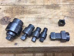 lot 297 image: Greenlee Knockout Punches - Square Radio Chassis