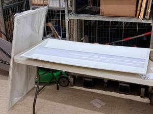 lot 792 image: Lot of (4 Boxes) V-Tac Commercial 100-277V 50W LED Troffer Light Fixtures VT-THP24-50W-840 2-count ( 8 total items ) (New In Box )