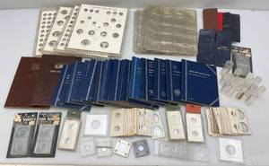 lot 7 image: Misc. Coin Collectors Books & More