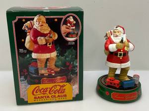 lot 11 image: Coca Cola Santa Claus Mechanical Bank (NIB)