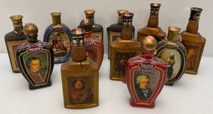 lot 14 image: Misc. Vintage Beam  Collectible  Decanters (EMPTY)