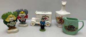 lot 16 image: Misc. Wade Brand Jim Beam Collectibles