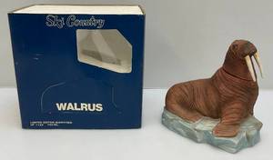 lot 17 image: Ski Country Walrus Decanter In Original Box (EMPTY)