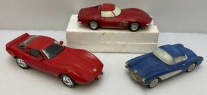 lot 28 image: Three Misc. Corvete Decanters (EMPTY)