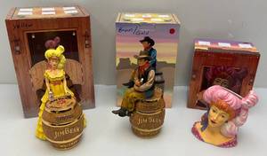 lot 30 image: Misc. Jim Beam Collectible Decanters (EMPTY)