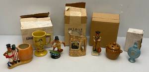 lot 48 image: Misc. 1980s Jim Beam Collectors Society Convention Pieces