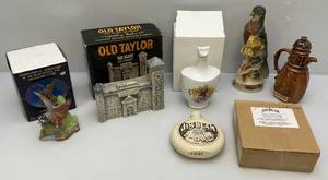 lot 50 image: Misc. Vintage  Collectible  Decanters (EMPTY)