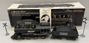 lot 55 image: Collectible Beam Casey Jones Locomotive & Tender Decanter In Original Box (EMPTY) Missing Cap