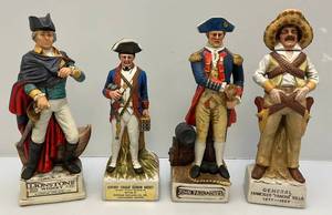 lot 58 image: Vintage Misc. Collectible Figural Decanters