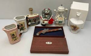 lot 89 image: Misc. Jim Beam Collectibles & More