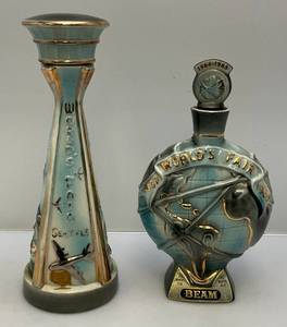 lot 107 image: 1964-65 Worlds Fair Jim Beam Collectible Decanters  (EMPTY)