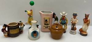 lot 109 image: Misc. Jim Beam Decanters Collectors Society Pieces