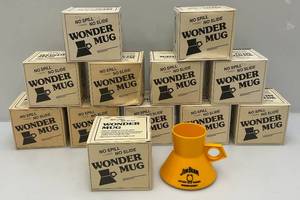 lot 117 image: Vintage (Jim Beam Imprinted)  Wonder Mugs In Original Boxes (NIB)