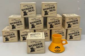 lot 125 image: Vintage (Jim Beam Imprinted)  Wonder Mugs In Original Boxes (NIB)