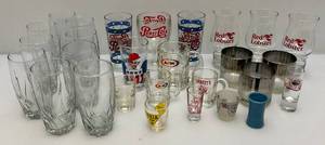 lot 189 image: Misc. Glasses Including PEPSI- COLA & More