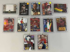 lot 207 image: Misc. Unsorted Slabbed NASCAR Trading Cards