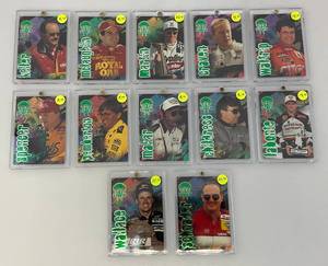 lot 218 image: Misc. Unsorted Slabbed NASCAR Trading Cards