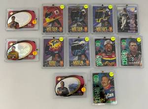 lot 219 image: Misc. Unsorted Slabbed NASCAR Trading Cards
