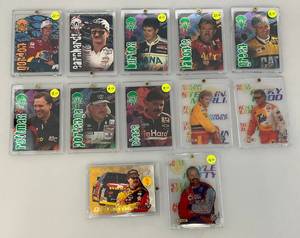 lot 220 image: Misc. Unsorted Slabbed NASCAR Trading Cards