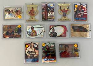 lot 225 image: Misc. Unsorted Slabbed NASCAR Trading Cards