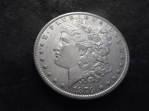 1879 O Morgan Silver Dollar