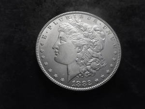 1882 Morgan Silver Dollar