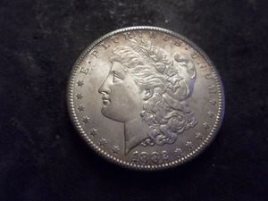 1882 S Morgan Silver Dollar