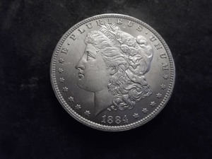 1884 O  Morgan Silver Dollar